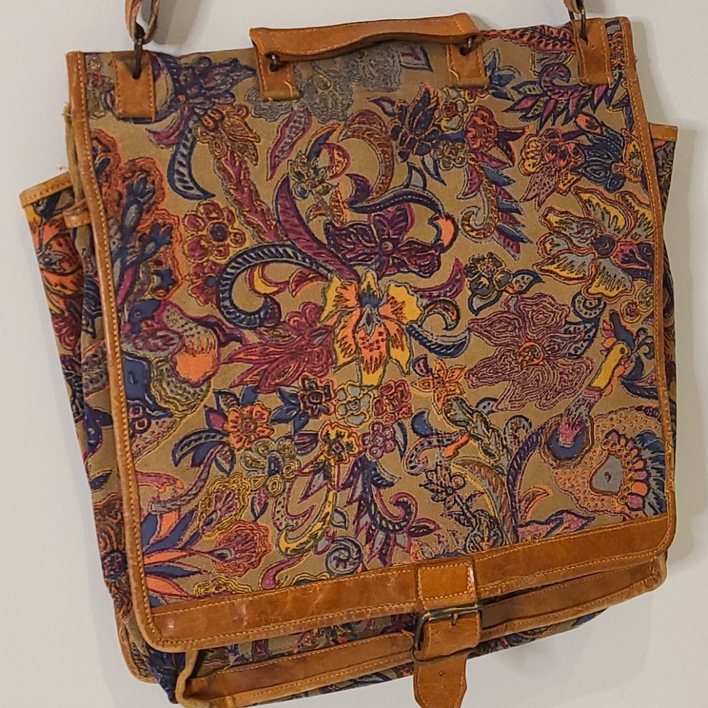 Vintage Boho Kaszer Laptop Bag